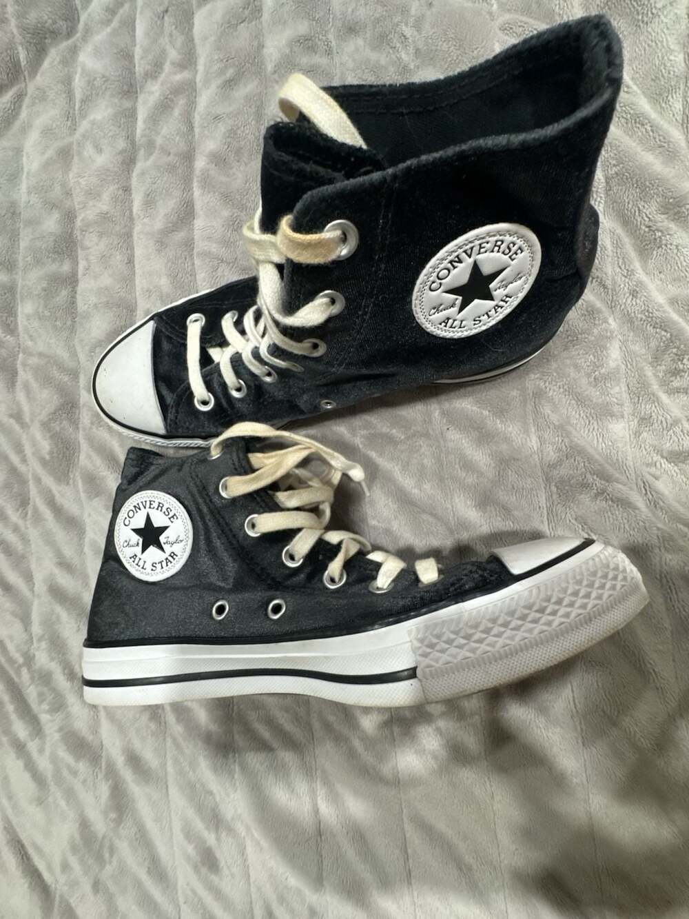 Converse Chuck Taylor All Star Cozy Club High Top Black/Egret Sneakers